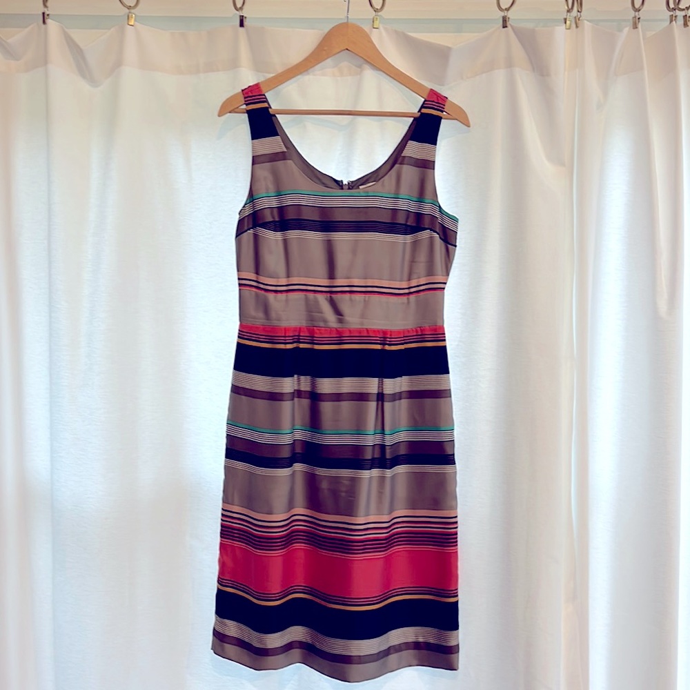 silk shift dress